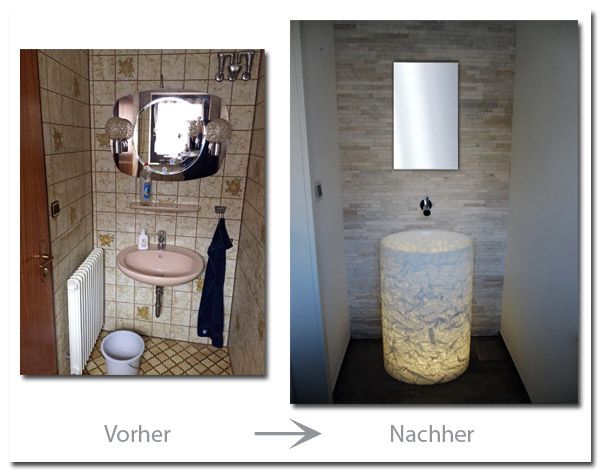 Gäste-WC im modernen Design