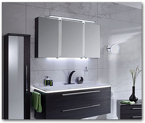 Spiegelschrank bad licht